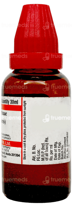 Dr Willmar Schwabe Oleum Jecoris Q Mother Tincture 30ml